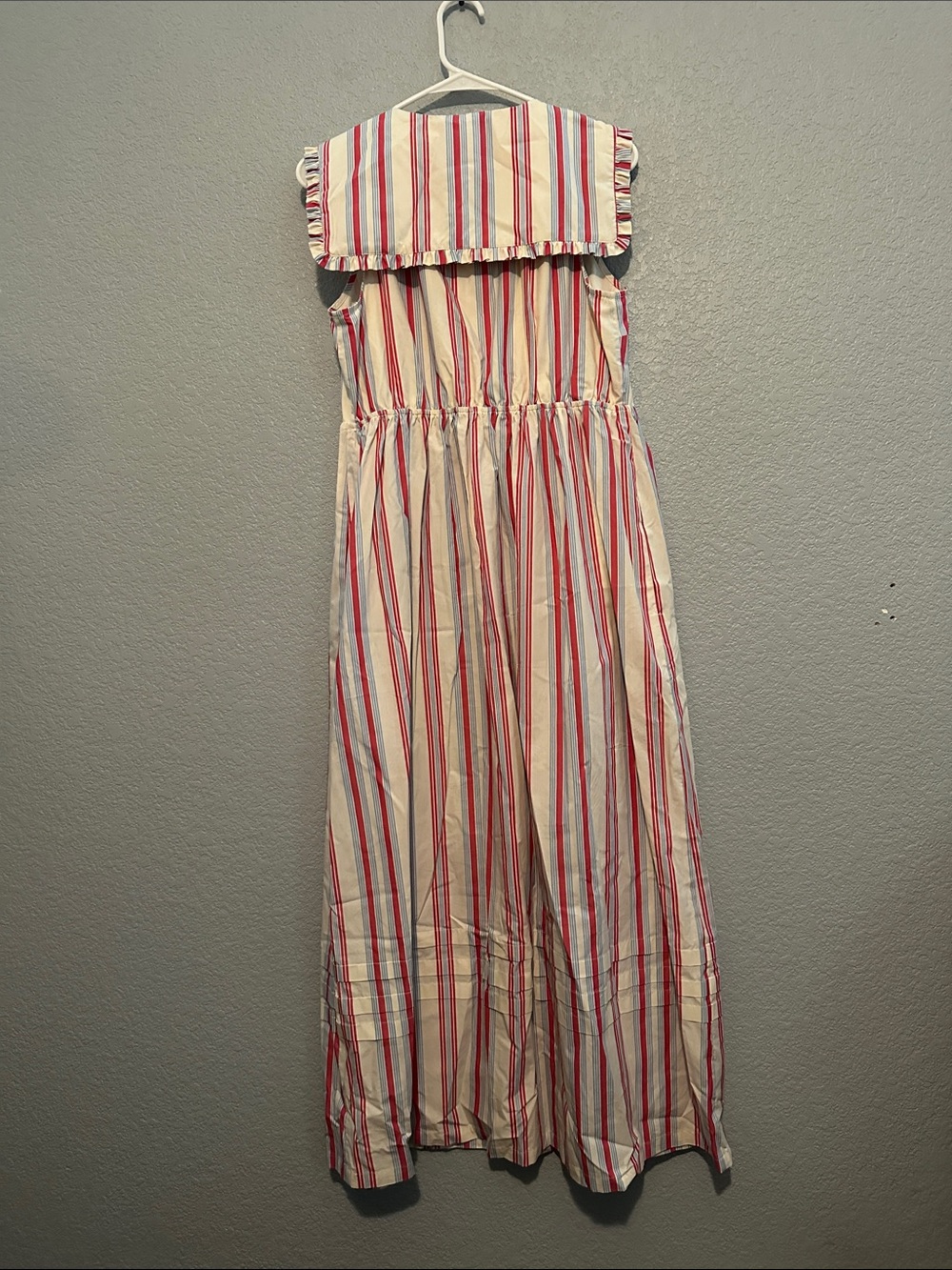 New Caroline Constas French Striped Maxi Dress - Picture 7 of 7